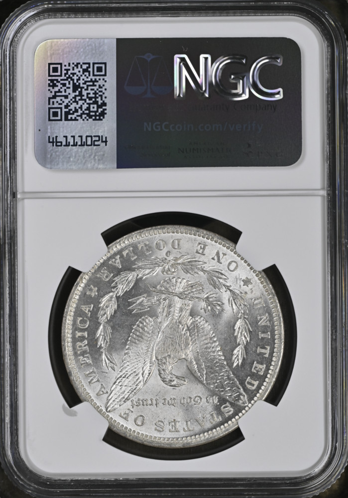 1884 O Morgan Silver $1 NGC MS 63 BB6