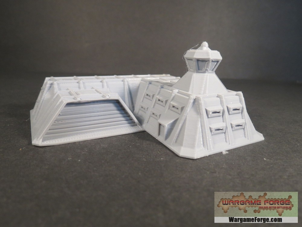 Military Command Bunker - Tabletop Wargame Terrain Battletech