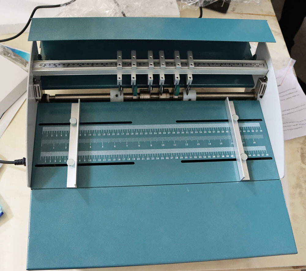 Creasing Machine Creaser Scorer Perforator 110V Workbench Paper Cutter 18in