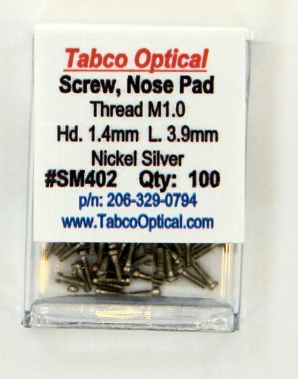 Nosepad Screw 1.0mm Thread ct 100 #SM402