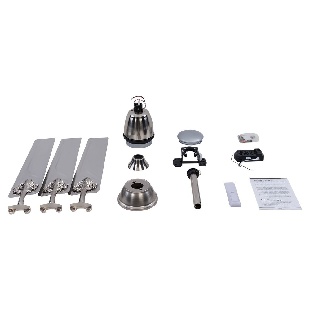 Dimmable LED Ceiling Fan with Remote Control - Energy-Efficient Lighting