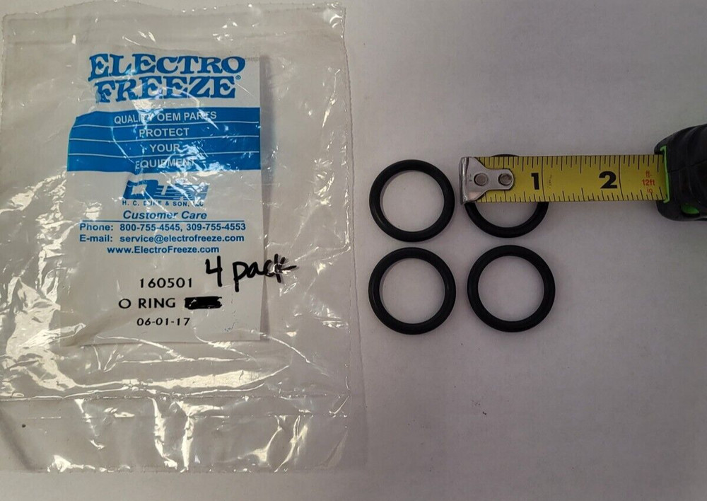 Electro Freeze HC 160501 O-Ring 4 pack