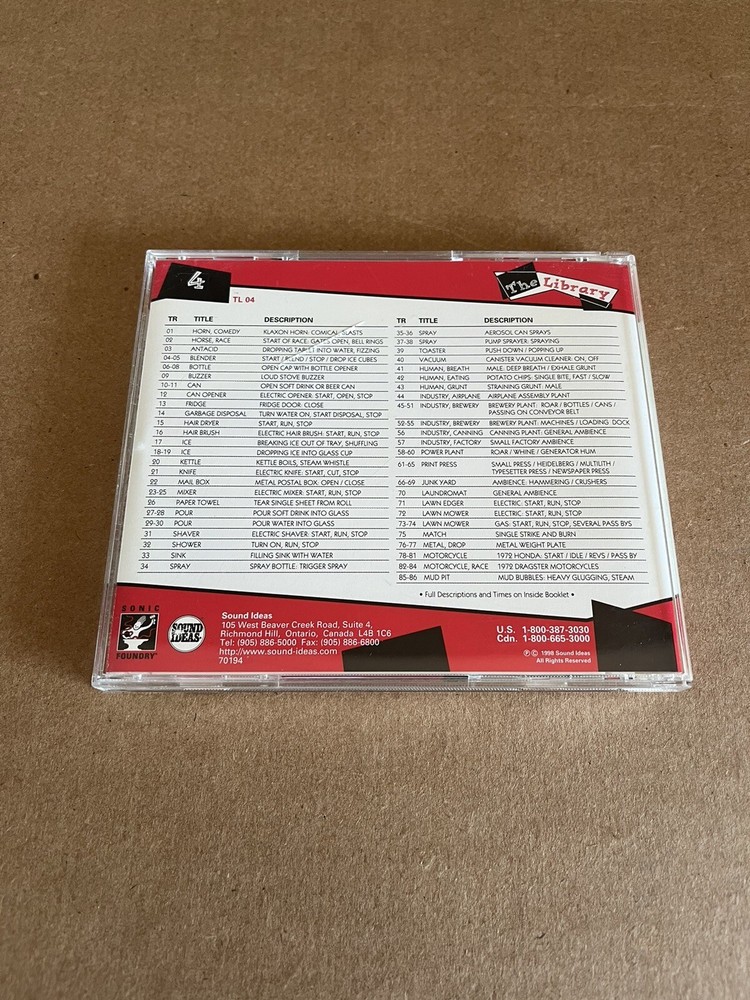 Sonic Foundry Loops for ACID The Library 6 Disc Set