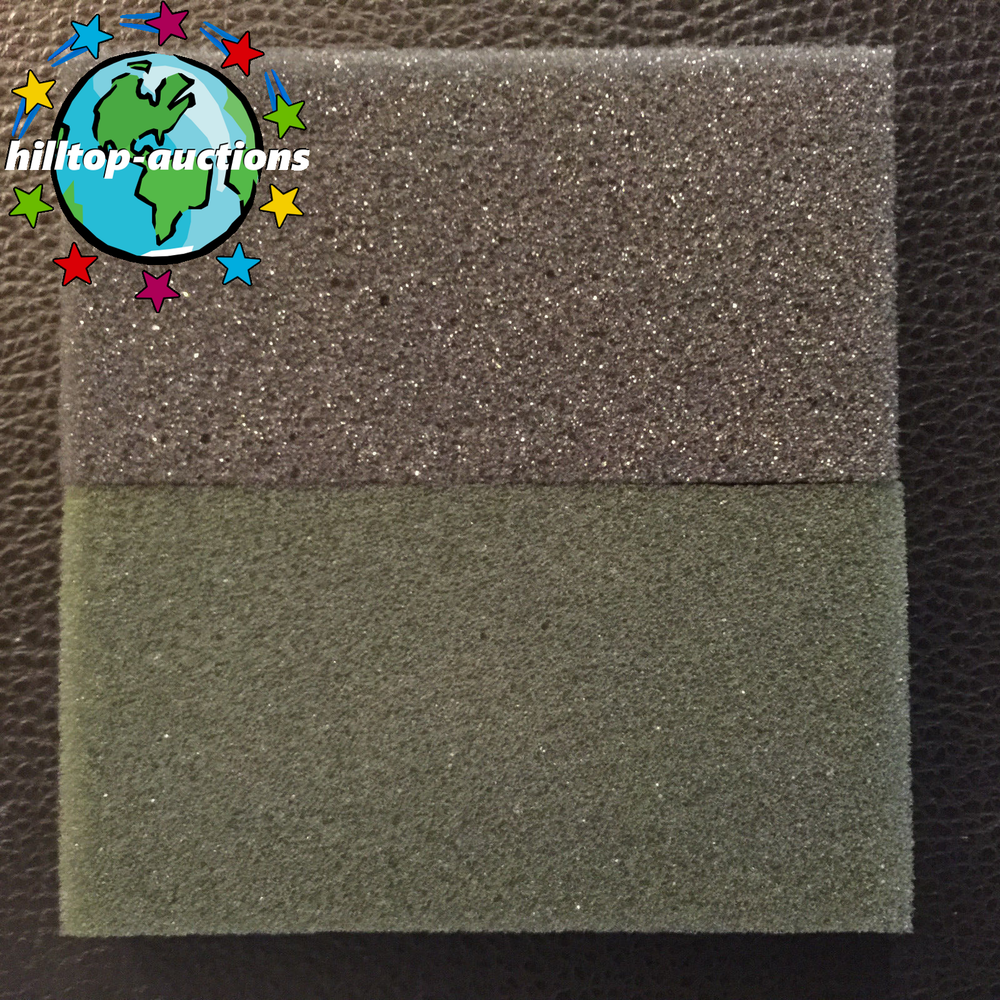 LONG BOX FOAM BLOCK INSERT FOR SEGA SATURN/CD/PS1 -CHOOSE THICKNESS AND QUANTITY