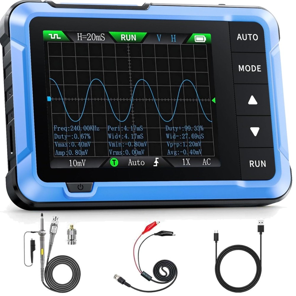 Portable Automotive Oscilloscope with Trigger Function