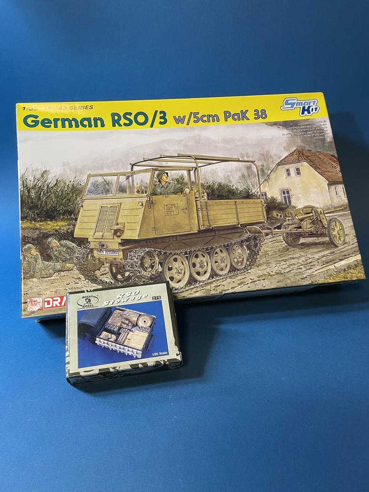 1/35 Built Diorama WW2 RSO/3
