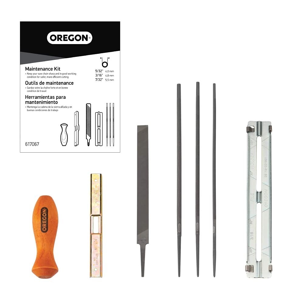 Oregon Universal Chainsaw Field 7Pc Sharpening Kit - Includes 5/32", 3