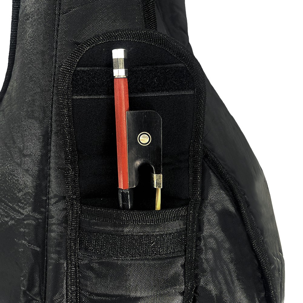 Black Cello Soft Case Lightweight, Protection for Travel With Multiple Pockets