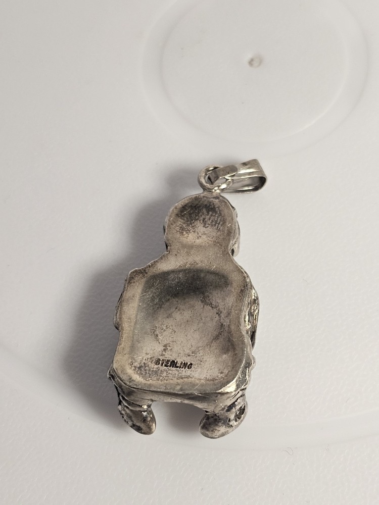 925 Silver Native American Necklace Pendant