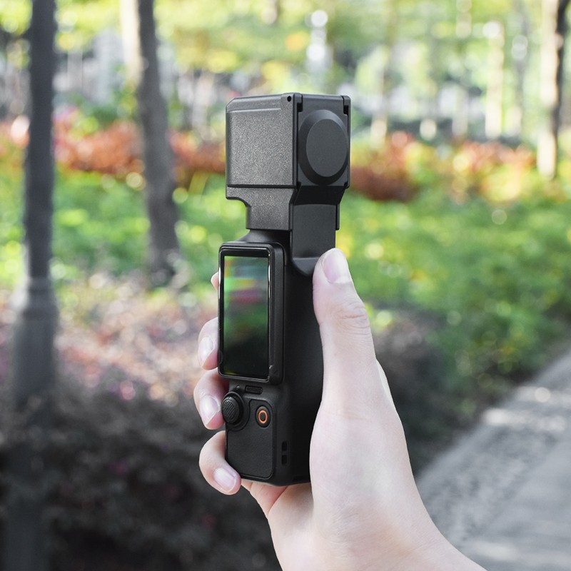 Black Lens Cap Protector for DJI Osmo Pocket 3 Camera Accessories Quick Release