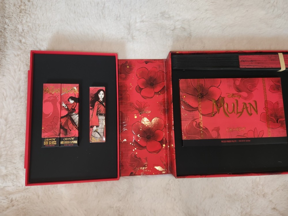 Mulan Colourpop Make Up Set With Fan