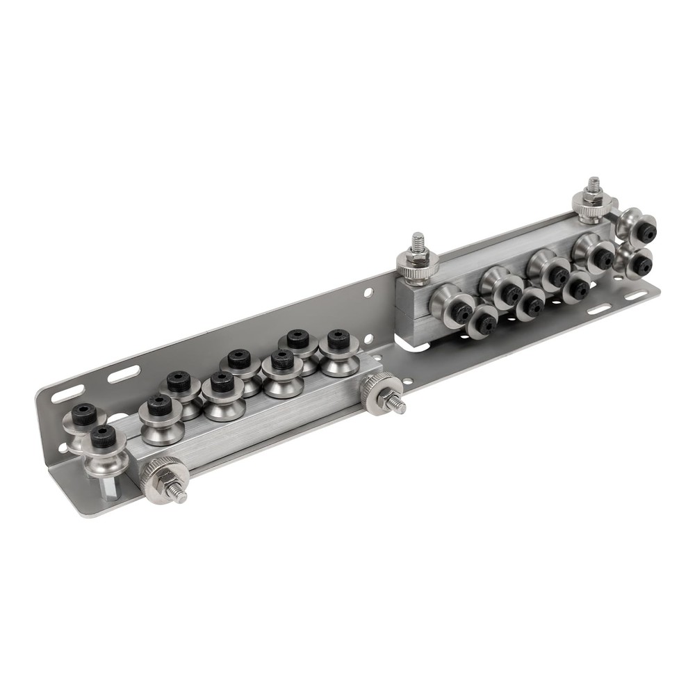 Manual Wire Cable Straightener Adjustable 14 Wheel Semi Automatic Machine