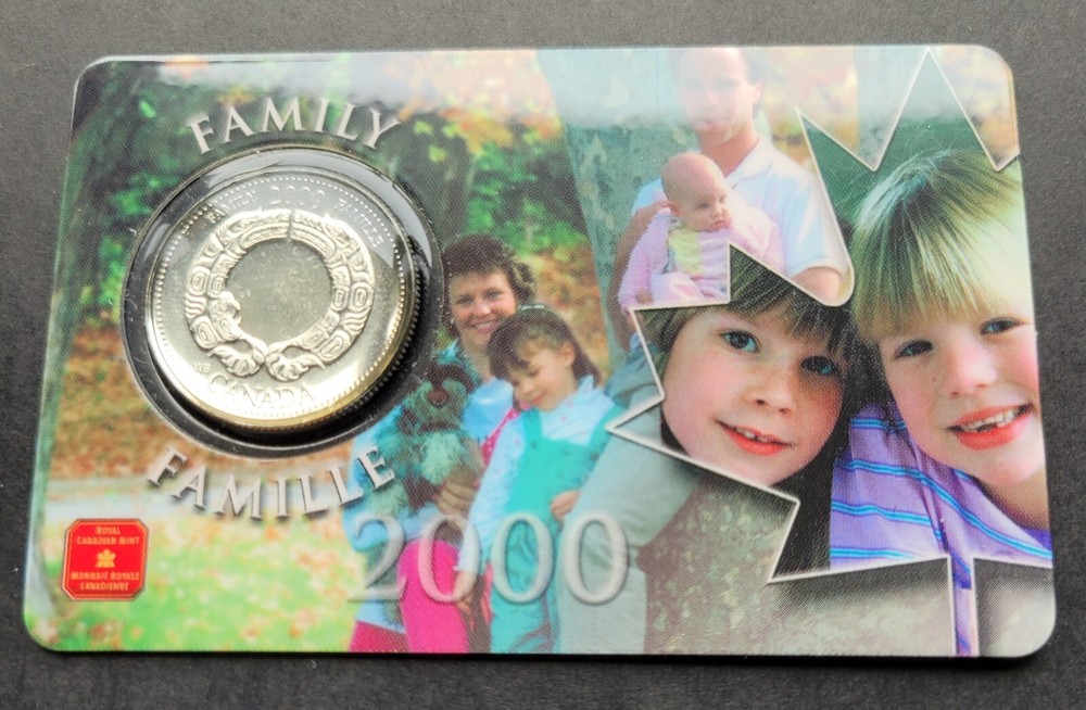 *** CANADA  25 CENTS  2000  SEALED  *** FAMILY ***