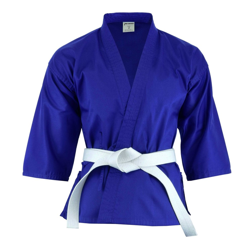 Colored Karate Uniform Gi Light Weight - (Belt Included)