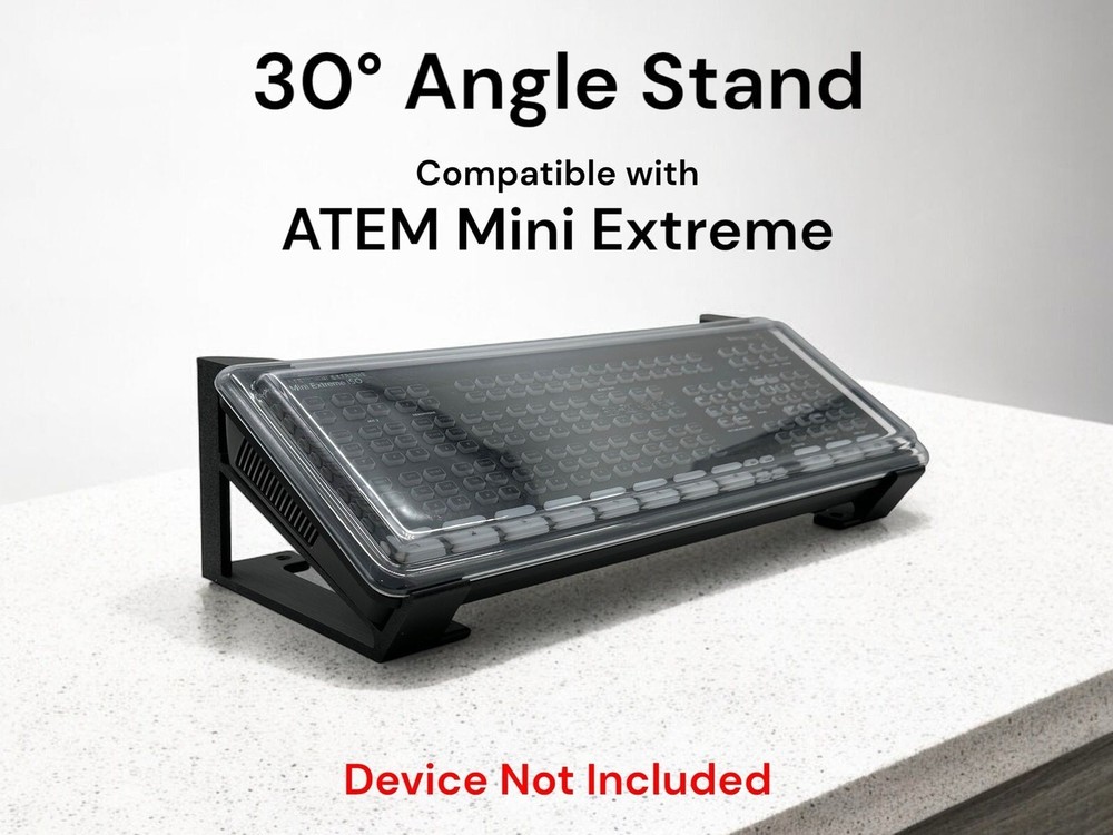 Angle Stand for Blackmagic ATEM Mini Extreme Slip On Design DeckSaver Compatible