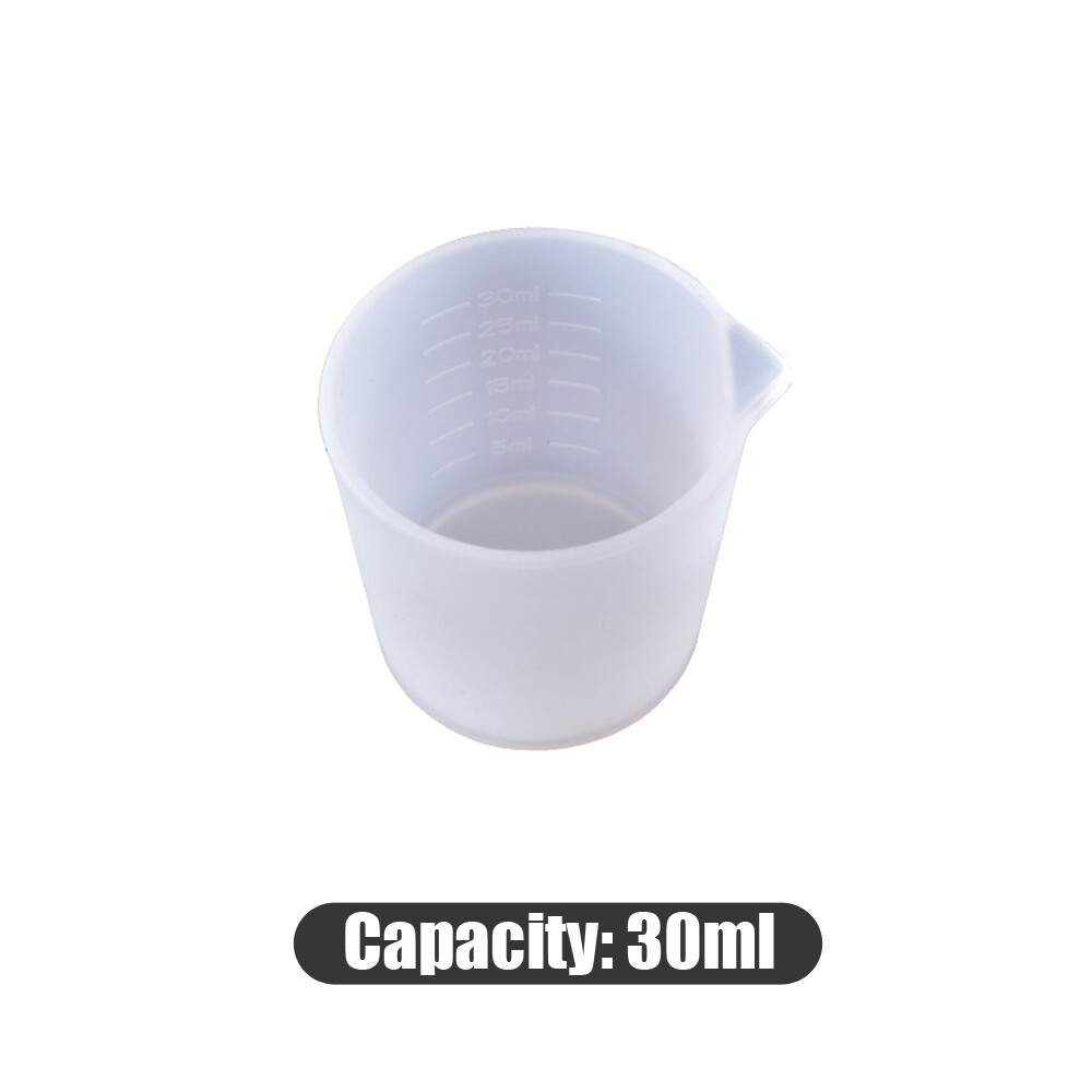 30ML Silicone Measuring Cup Handmade DIY Epoxy Resin Mixed Measure Tool