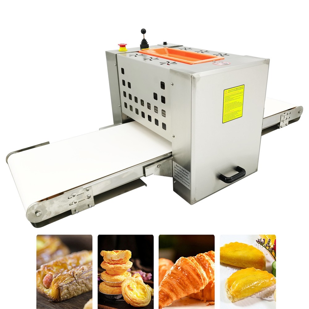 Commercial Mini Dough Sheeter Dough Roller Press Pastry Machine Bread Maker