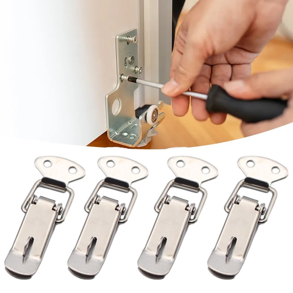 Clamp Clips 4PCS For Boxes Heavy Duty Loaded Enclosures Premium Spring