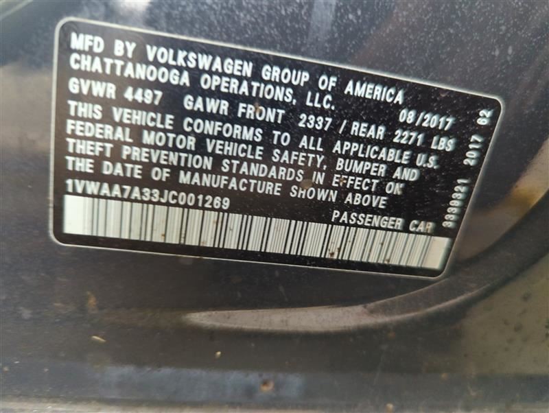 Camera/Projector Camera Decklid Mounted Fits 12-19 PASSAT 44558