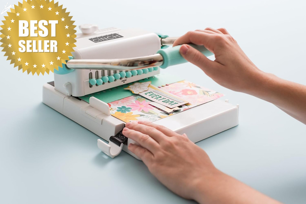 Cinch Book Binding Machine V2 Mint Wire Spiral Binder Scrapbook Planner DIY