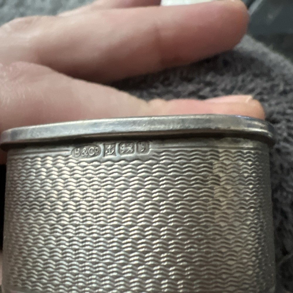 Vintage Silver Sterling Napkin Ring