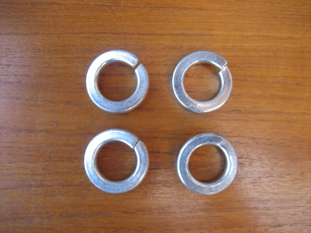 Lock Washers Spacers For Dumbbell Barbell Spinlock Threaded Collars