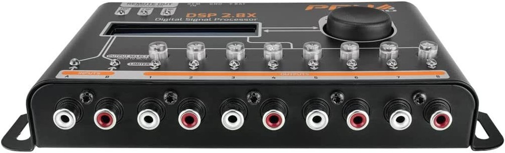 Audio Crossover Equalizer 8 Channel Digital Signal Processor DSP for Car Speaker