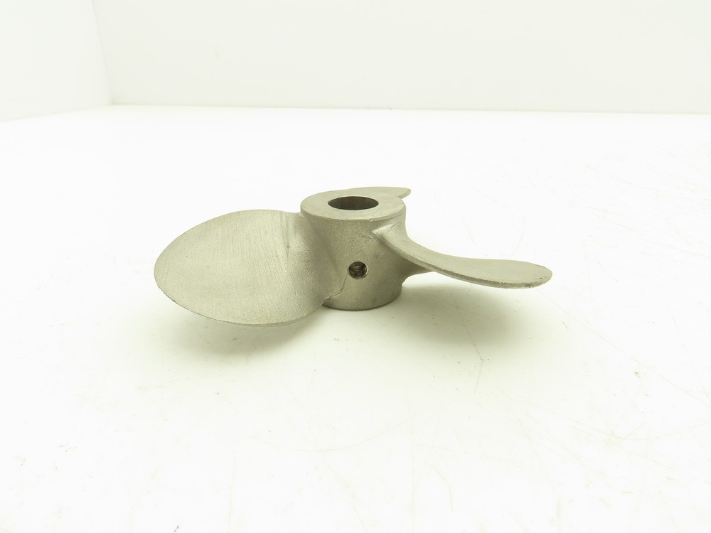 5" x 5" Mixer Impeller Three Blade 1/2" Bore