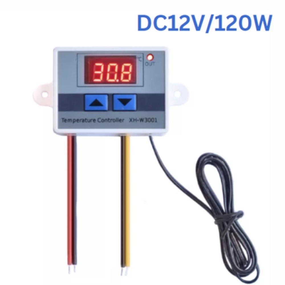 LED Temperature Controller Thermostat Switch Thermometer 12/24/220V