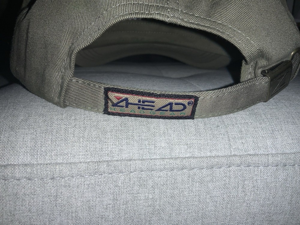 Vintage Olive Green 2000 U.S. Open - Pebble Beach 4 Head Adjustable Baseball Hat