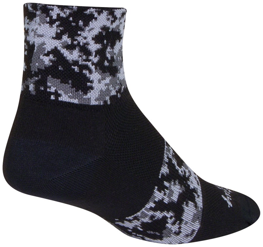 SockGuy Classic Socks Ankle Socks Small/Medium Black