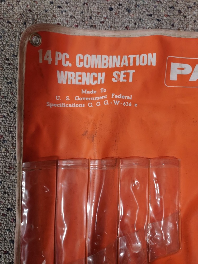 14pc Palmera combination wrench set