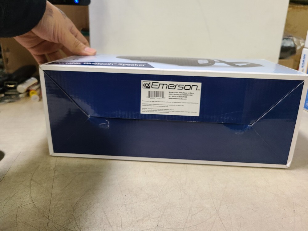 Emerson Bluetooth Speaker EAS-300 USB Input Memory Card Aux in