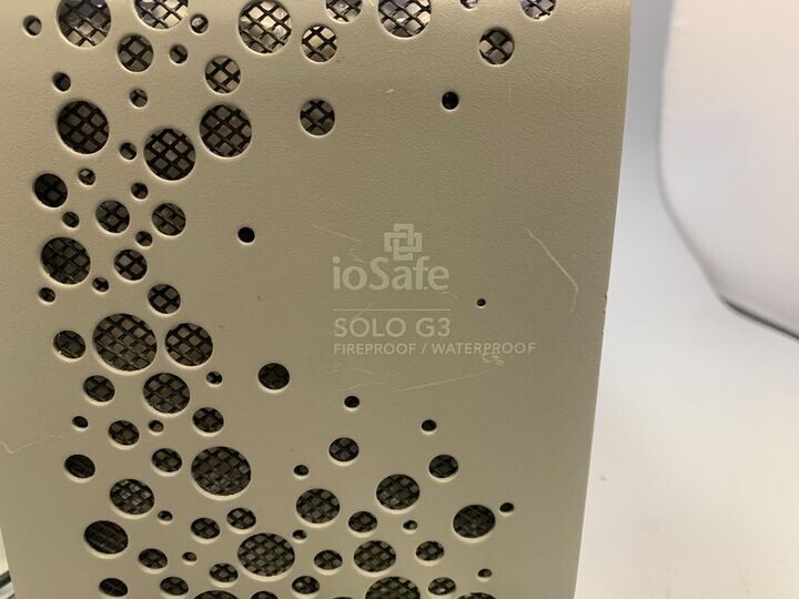 ioSafe SOLO G3 Desktop External Storage 2TB HDD Fireproof/ Waterproof