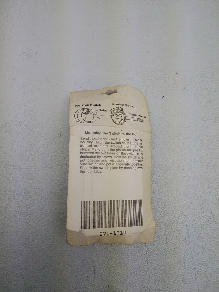 Archer Linear Taper Potentiometer 5k Ohms