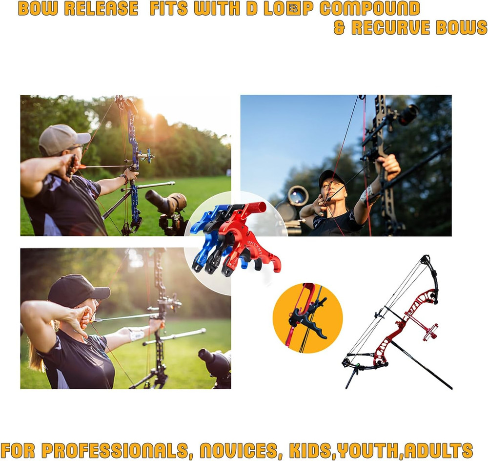 Bow Release for Compound Bow, Archery Release Trigger, Compound Bow Release