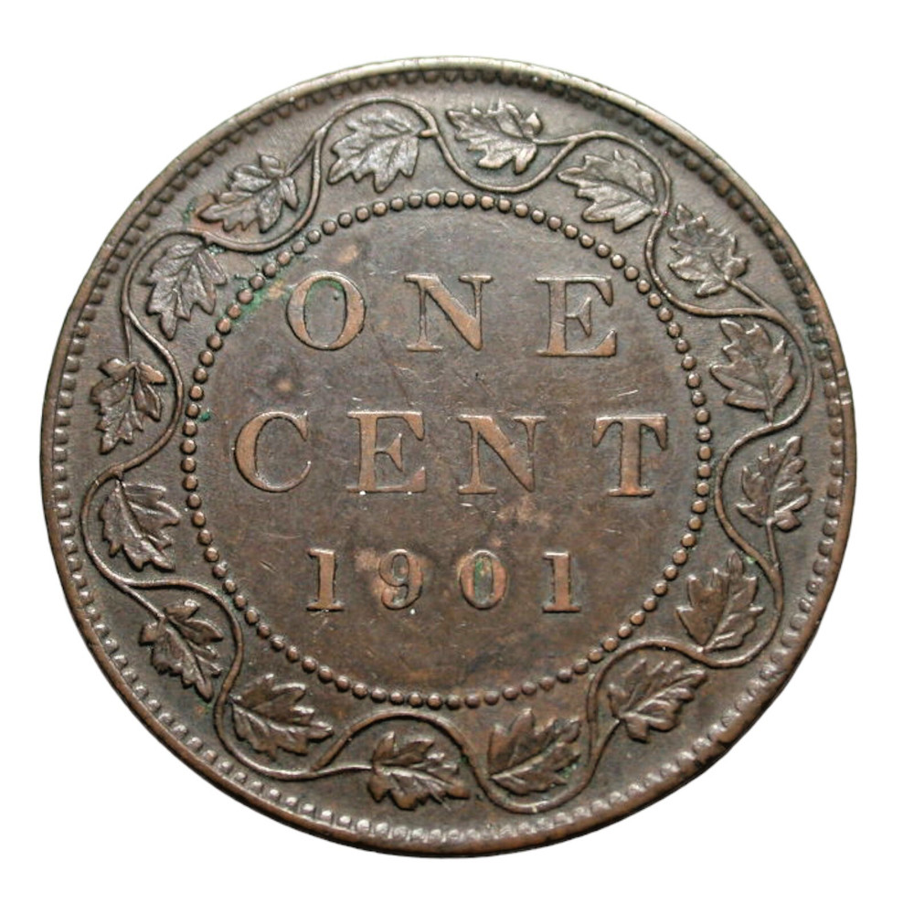 Canada 1901 Large Cent KM-7