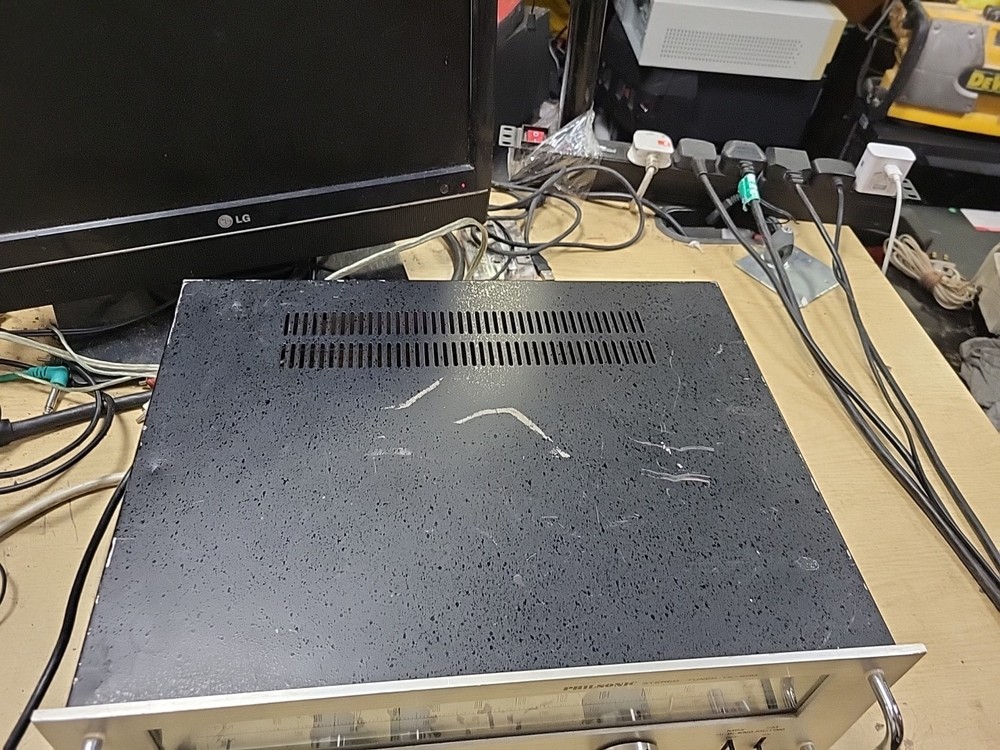 Philsonic TK-600 FM/AM Stereo Tuner - working