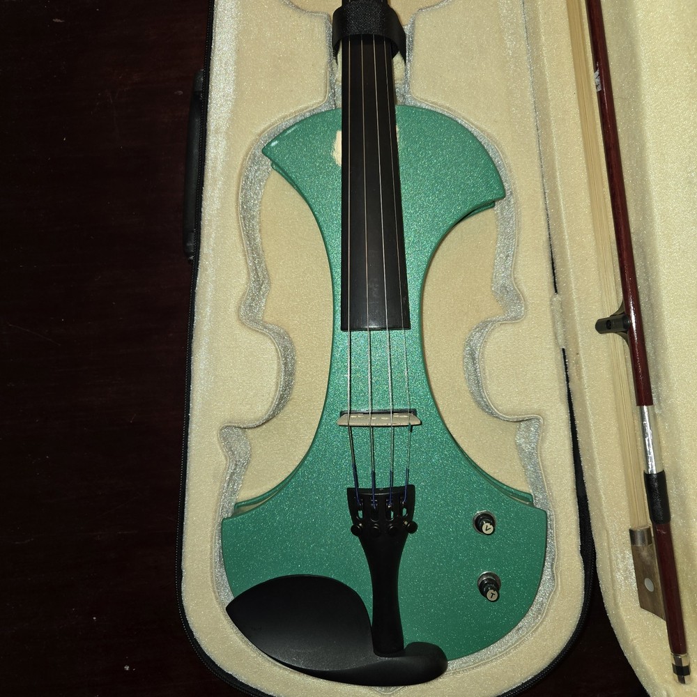 Tower Strings Electric Violinwith Case & Bow