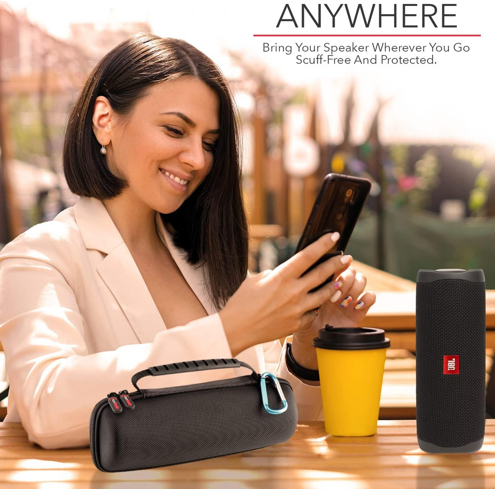 Hard Shell Case for JBL Flip 6 Wireless Waterproof Portable Speaker (case only)