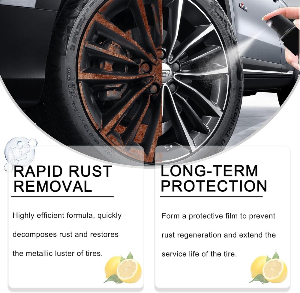 Multi-purpose Car Rust Removal Spray Rust Remover Rust Inhibitor Derusting |2026