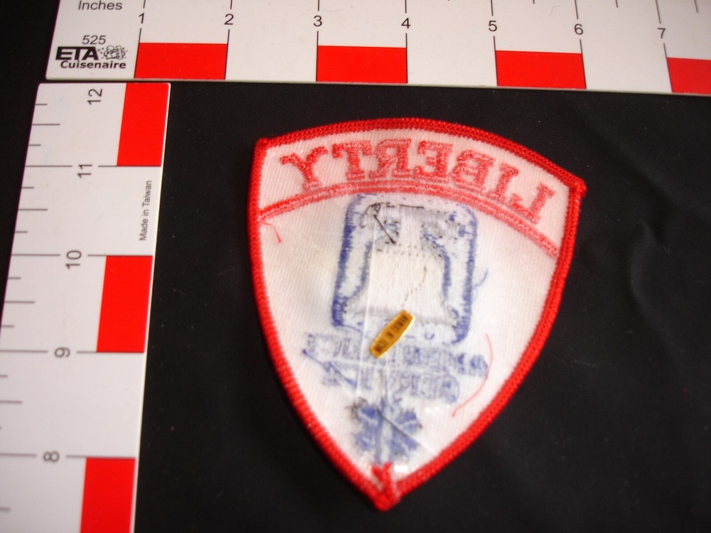 firefighter fire fighting related EMS Ambulance vintage patch