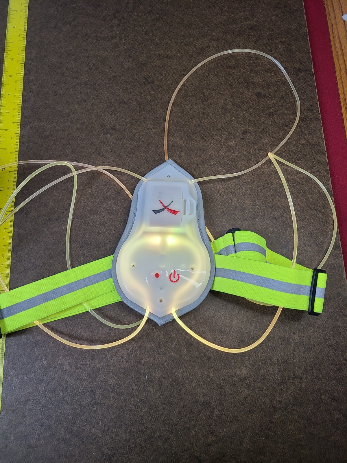 Nox Gear Tracer 360 Visibility Vest Size XL New/Open Box, tested.