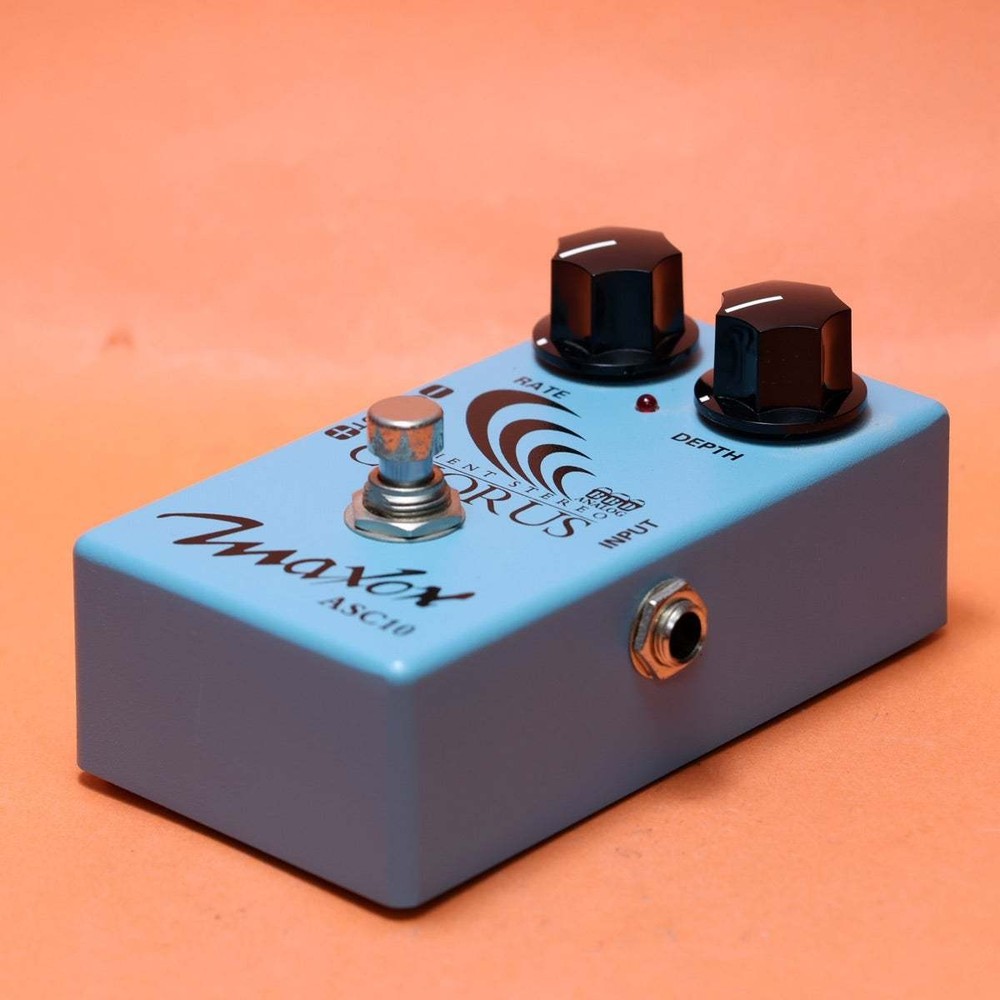 Maxon ASC10 Analog Stereo Chorus Guitar Effect Pedal BBD Used