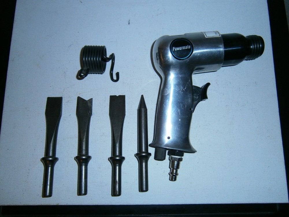 Coleman Powermate Air Hammer Multi-Purpose Variable Speed with 4 Chisels