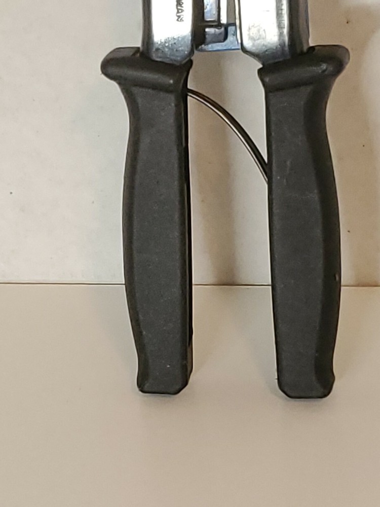 IDEAL TELEMASTER MODULAR PLUG TERMINATION CRIMP TOOL #30-496 used