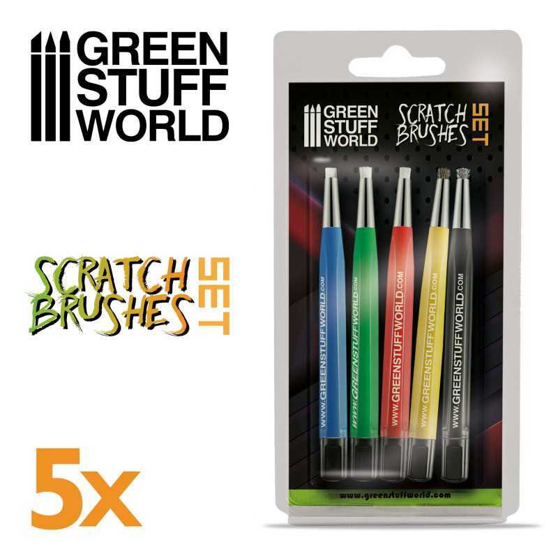 Green Stuff World: Scratch Brush Pens - Cleaning Tasks, Scratches, Chipping