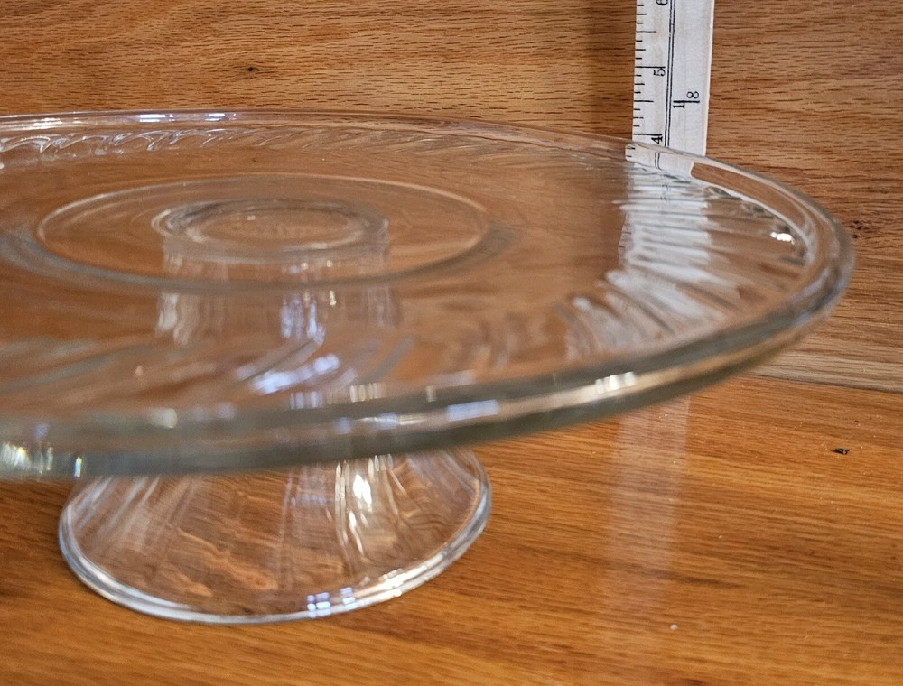 Libbey Pastelero Cake Plate/Ensemble Footed Server 12.5 Diameter