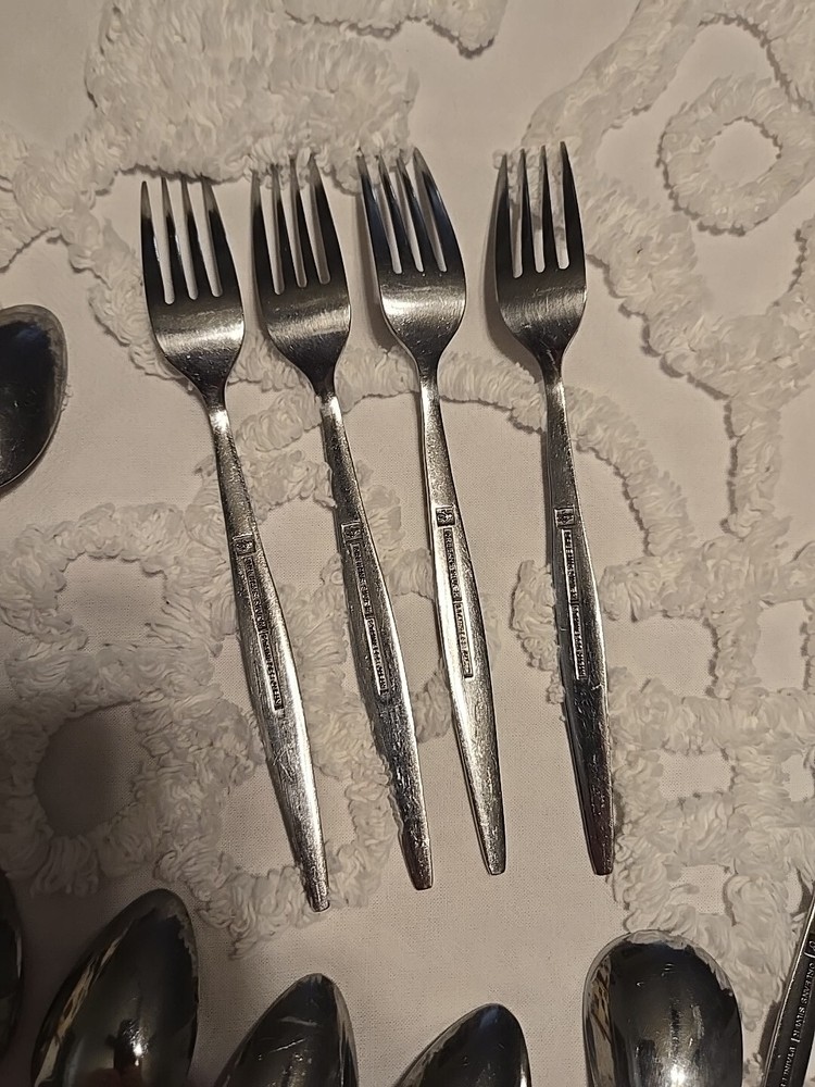 Orleans Stainless ORL8 Mixed Pieces 22 Flatware Japan
