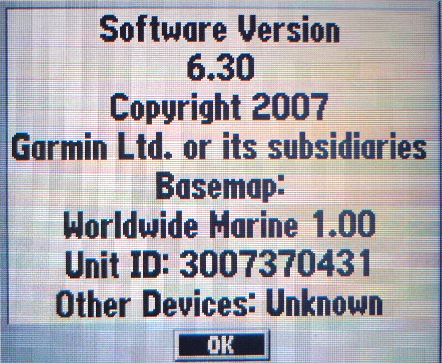 GARMIN GPSMAP 182C MARINE CHART PLOTTER FISHFINDER GPS UNIT w/ MOUNT & SUN COVER